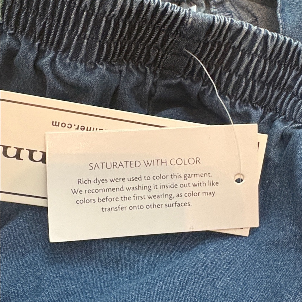 NWT Alfred Dunner Classic Fit Capri Pants Comfort Waist Medium Blue 12 - Picture 5 of 8